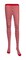 White and Red Tights - Striped Nylon Stretch Pantyhose Stocking Accessories for Every Day Attire and Costumes for Teens and Kids